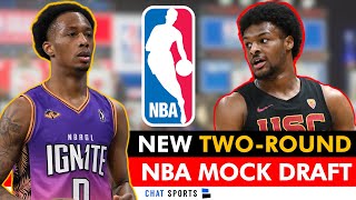 Full TWOROUND 2024 NBA Mock Draft [upl. by Aires487]