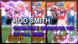 Rod Smith Greatest Broncos WR of all time  Denver Broncos Highlights [upl. by Aloz]