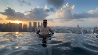 Marina Bay Sands  Singapore  The Worlds Largest amp Highest Rooftop Infinity Pool [upl. by Sadoff]