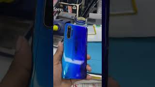 Realme Backshell Chnage 🔥🔥 viralvideo ytshorts youtubeshorts 2024 [upl. by Endor]