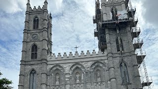 Notre Dame Basilica Montreal 🇨🇦 shorts trending youtubeshorts youtube bujjigadra [upl. by Hynda466]