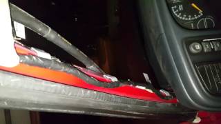 2000 Chevy Suburban water leak driver door weatherstrip  how to fix [upl. by Garett]