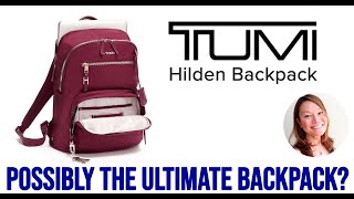 Tumi Hilden Backpack Review [upl. by Hoppe865]