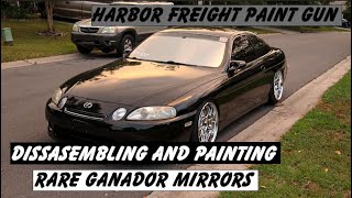 Ganador Mirrors for SCSoarer Disassembly Painting and On Car View [upl. by Obellia]