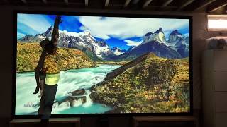 165 inch Projector screen  under 150 [upl. by Ynnaf]