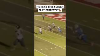 Watch This Linebacker Anticipate the Screen Like a Pro [upl. by Dlanigger]