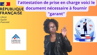 Campus France voici les documents nécessaires pour votre prise en charge [upl. by Aihtiekal]