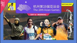 ARCHERY SF amp DIVING W 10M PLATFORM LIVE Asiad 2023 杭州亚运会 Day 10 M  Darence Chan Watchalong [upl. by Janaya]