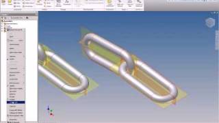 Midas Technology  AutoCAD Inventor Suite 2010  Chain Design [upl. by Akinehc]