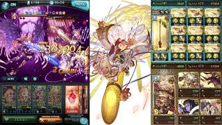 Granblue Fantasy グラブル  Light Lunatic Broom Nekomancer Test with Kumbhira [upl. by Moskow392]