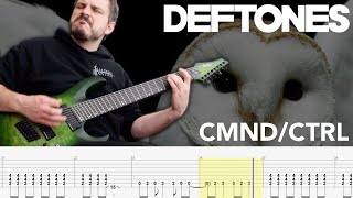 CMNDCTRL  One Shot Guitar Cover and Tabs  Deftones Instrumental [upl. by Lina]