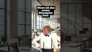 Dienstplan MemeCut CapCut fun funny Meme satiere blöd dumm work arbeit [upl. by Nimar]