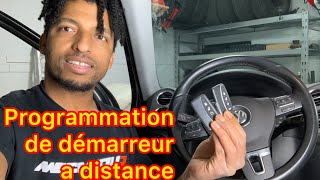 Programmation de démarreur a distance برمجة تشغيل السيارة بعد [upl. by Milore826]