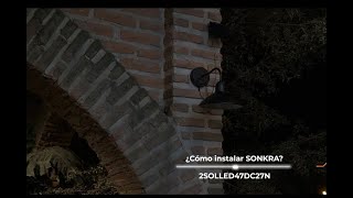 ¿Cómo instalar tu Lámpara solar SONKRA Tecnolite ☀✨ [upl. by Woody]