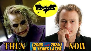 🌟The Dark Knight 2008🌟 Cast Then and Now 2008 VS 2024 How Have They Changed 16 Years Later [upl. by Rotkiv]