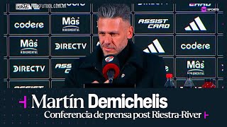 EN VIVO Martín Demichelis habla en conferencia de prensa tras Deportivo Riestra vs River [upl. by Alyac]