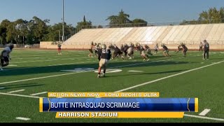 Butte College football prepares for week one with intrasquad scrimmage [upl. by Jamieson]