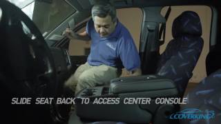 Coverking Custom Seat Cover Installation on 20142017 Chevy Silverado [upl. by Paige]