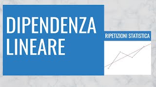 34 Dipendenza in generale e in media [upl. by Mungam]