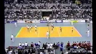 PERU VS JAPON WORLD CUP VOLEY 1991 [upl. by Yrrem]