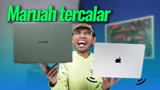 RIP Macbook Air  Tahta Dirampas Honor Magicbook Art 14  🔥 [upl. by Eelimaj]