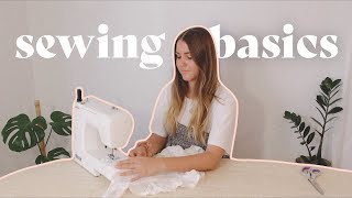 SEWING 101  Ultimate Beginners Guide [upl. by Ariadne88]