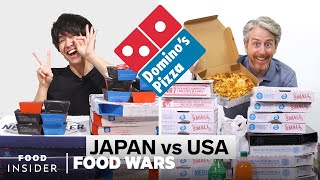 US vs Japan Domino’s Pizza  Food Wars [upl. by Adnaerb789]