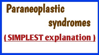 paraneoplastic syndrome [upl. by Mavilia]