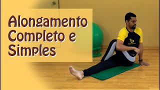 Alongamento Simples para todo Corpo  Rodrigo Lopes Fisioterapeuta [upl. by Whelan]