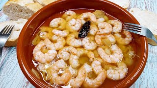 GAMBAS AL AJILLO 🍤 Como hacer Gambas al Ajillo 🍤 Receta [upl. by Dobb]