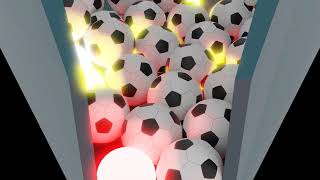 Animation race football colorful abstract 3d render illustration  Blender 422 LTS Cycles Render [upl. by Aerdno]