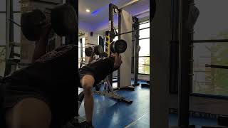 Incline Dumbbell Bench Pressyoutubeshorts fitnessFitneseMotivation backworkoutmotivationchest [upl. by Orazal]