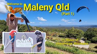 Maleny Qld Maleny Botanic Gdns amp Bird World Part 1 of 2 [upl. by Haberman]