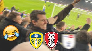 PANENKA PENALTY AND ELBOW GOAL😂 Leeds United 30 Rotherham United  202324 [upl. by Jermaine826]