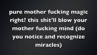 Miracles lyricsInsane Clown Posse [upl. by Sarad]