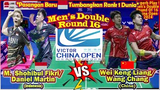 M Shohibul FikriDaniel Marthin vs Wei Keng LiangWang Chang China Open 2024 R16 [upl. by Enelrihs]