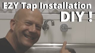 How To Replace Kitchen Taps EzyFix [upl. by Zzabahs574]