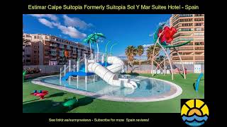 Peppa y vacaciones en Suitopia Hoteles Sol y Mar con toboganes de agua  Peppa Pig en español [upl. by Lammaj]