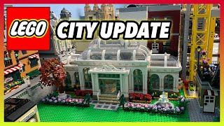 Adding The New LEGO Ideas Botanical Gardens To The LEGO City [upl. by Darreg136]