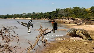 River Bank fishing South Luangwa [upl. by Frasquito380]