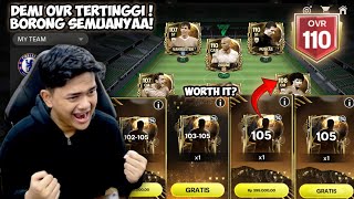 AKU TOP UP 2 JUTA DEMI OVR TEAM 110 TAMATIN PACK RENTETAN BALLON DOR WORTH IT  EA FC MOBILE 25 [upl. by Wiltsey]