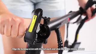 A10 electric bicycle detailed installation video [upl. by Jaquelyn]