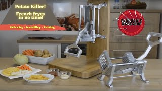 Potato Slicer  Commercial Heavy Duty French Fry Cutter from Direca  Unboxing  Review  Testing [upl. by Aneres]