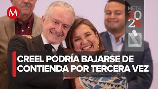 Creel podría bajarse del proceso del Frente Amplio con el fin de que el PAN cierre filas con Gálvez [upl. by Eibloc759]