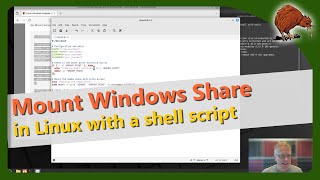 Linux Mount Windows share with script [upl. by Franklin]