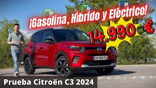 ✅ Prueba Citroën C3 2024 ⛽ ⚡ ¡Este PureTech NO SE ROMPE [upl. by Lehte424]