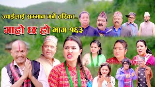 ज्वाईलाई सम्मान गर्ने तरिका  Garo Chha Ho  Epi163  Aug 14 2023  Begam Nepali  Riyasha Dahal [upl. by Dermot]