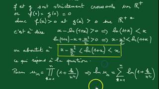 fonction ln encadrementmath sup [upl. by Laforge]