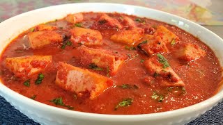 Restaurant Style Tofu Curry Recipe  How to cook Indian Style Tofu Curry [upl. by Brinn]