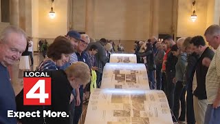 Metro Detroit residents tour inside Michigan Central Station [upl. by Marieann319]